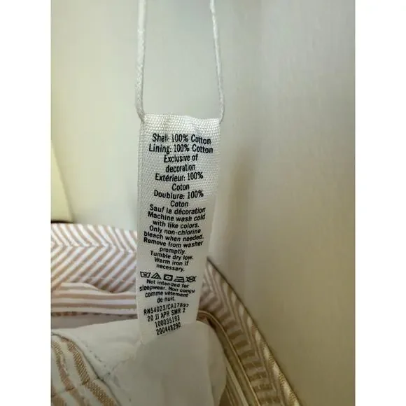 NWT Baby Yellow and White Palm Bucket Hat - Picture 8 of 8